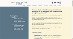 Desktop Screenshot of hueytownbaptist.com